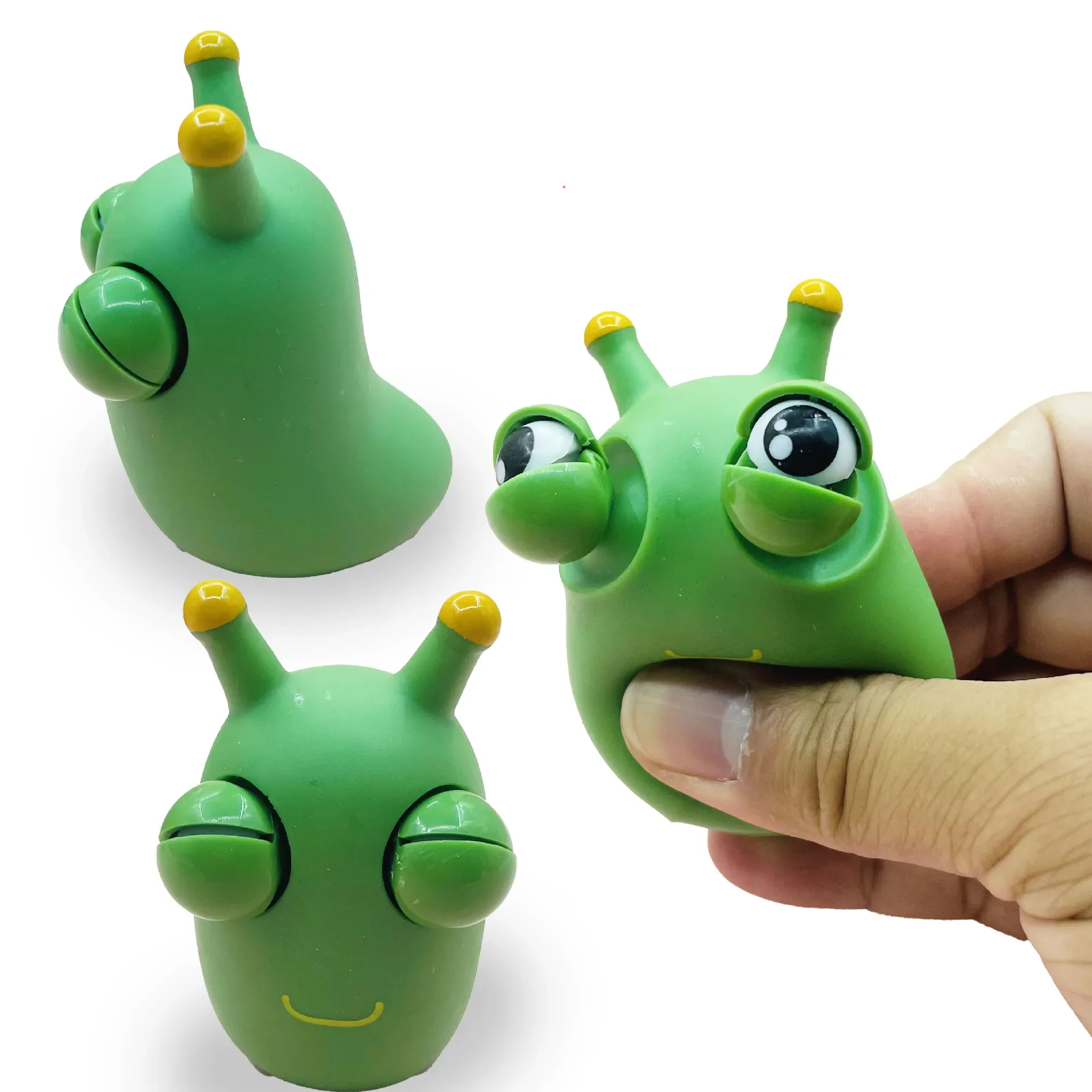 

Creative Funny Eyeball Burst Squeeze Toys Caterpillar Pinch Toys Adult Kids Stress Relief Fidget Toy Creative Decompression Toy