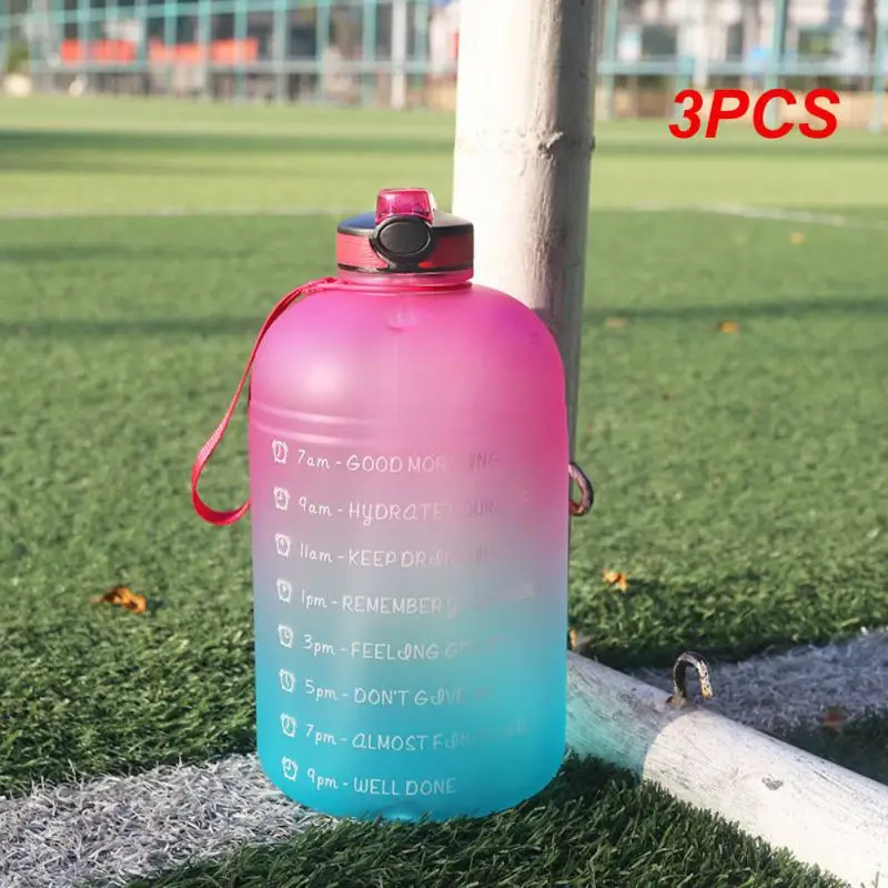 

3 шт., спортивные бутылки для воды, градиентные цвета