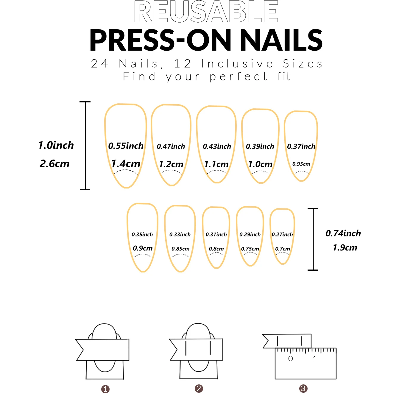 Stylish Press-On Nails