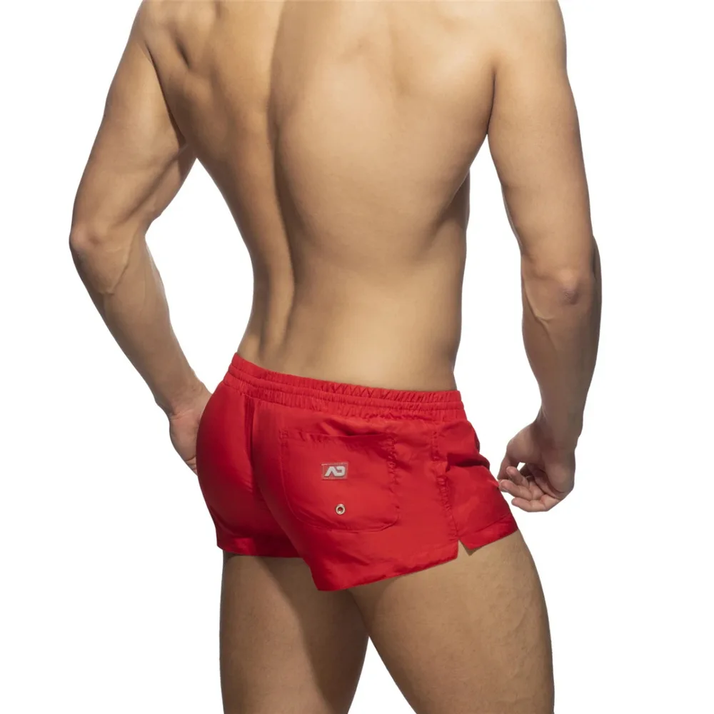 Men's Swimwear, Swim Beach Board Shorts, Sexy Summer String Beachwear, Running Sports Sea Surf Pants, Quick Dry Mens Trunks, Swim Trunks, Swim Shorts, Men Swimsuit