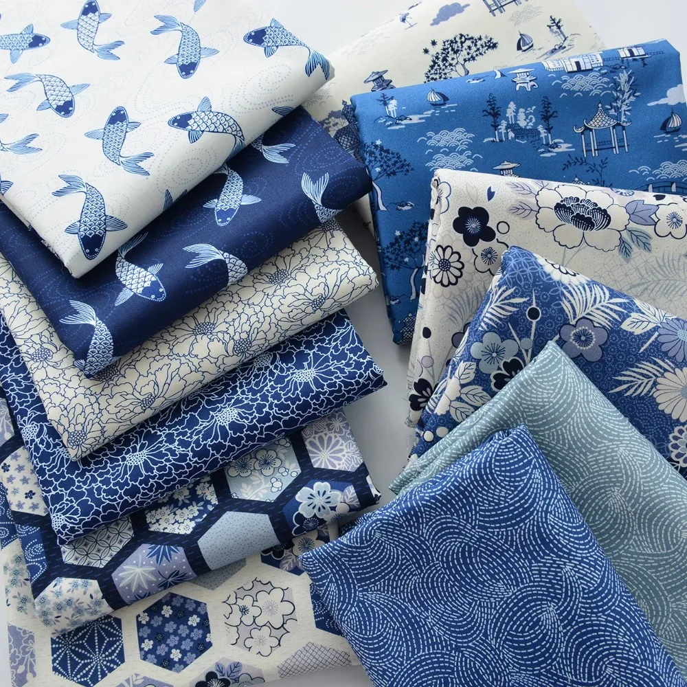 Cotton Clothing Fabric 100 * 145cm DIY Sewing Material Tablecloth Pillow Cover Cloth