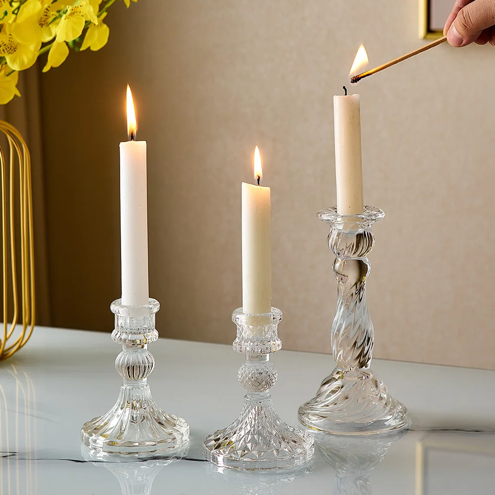 Novelty Glass Candle Holder 105 | Novelty Glass Candle Holder 1