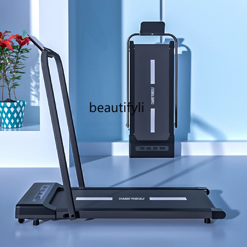 

HJ Treadmill Small Indoor Walking Machine Folding Family Shock Absorption Mute Fitness Equipment