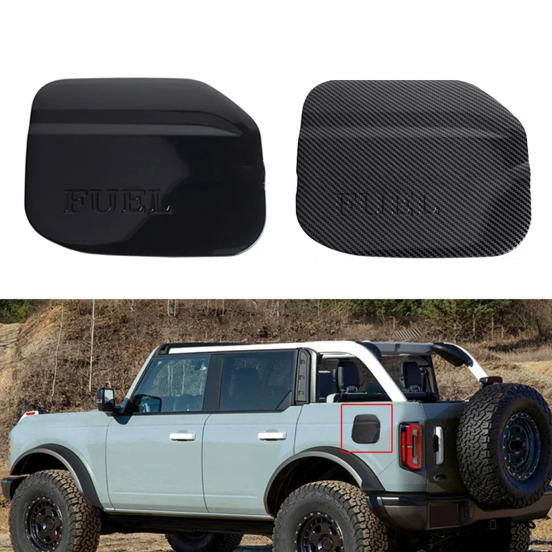 

Переводная печать, крышка газовой двери, отделка, крышка топливного бака для Ford Bronco 2021 2022 2023, масляная газовая крышка, внешняя декоративная наклейка