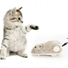 Cat Toy Lifelike Funny Running Rat Clockwork Mice Battery Free Durable Indoor Cats Interactive Plush Pets Kids Toys Random Color 2