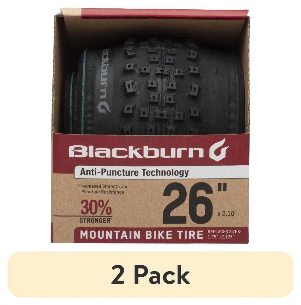 

(2 pack)Mountain Bike Tire, 26" x 2.10"