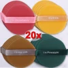 Colored Set Air Cushion Powder Puffs Breathable Thickened Folding Puff for Face Makeup Loose & Cosmetic Foundation Contouring 1