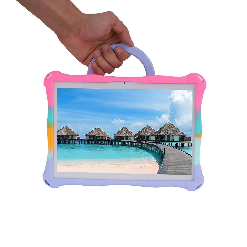 Universal 10.1 Inch Soft Silicone Rotating Tablet Case