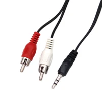 3.5mm Jack Aux to 2 RCA Audio Video Cable Stereo Y Splitter Cable AV Adapter 2RCA Cord Wire For PC DVD TV VCR Speakers Camera - Image 4