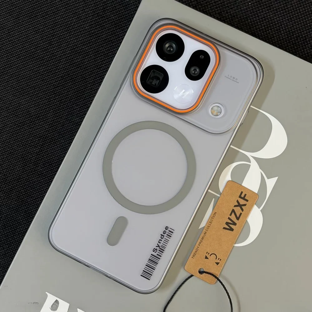 Slim Matte Translucent Shockproof Phone Case with MagSafe Charging Compatibility