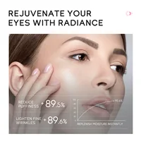 LAIKOU-Sakura Eye Cream, Dark Cowcles, Anti Eye Bags, Sérum hydratant jour et nuit, ReLabels, Raffermissant, Soins de la peau, 20g 4