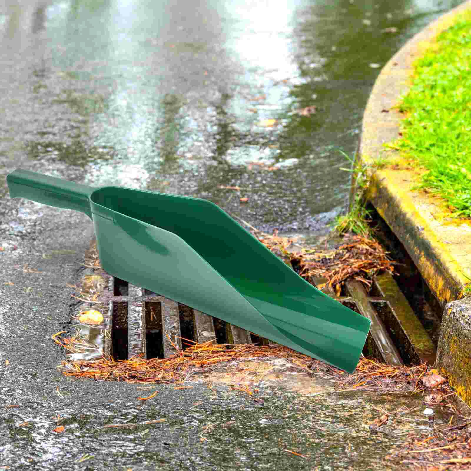 Eaves Garden Gutter Scoop Cleaning Tools Rain Cleaner Plastic Spoons for Leaves Gardening Supplies Drain
