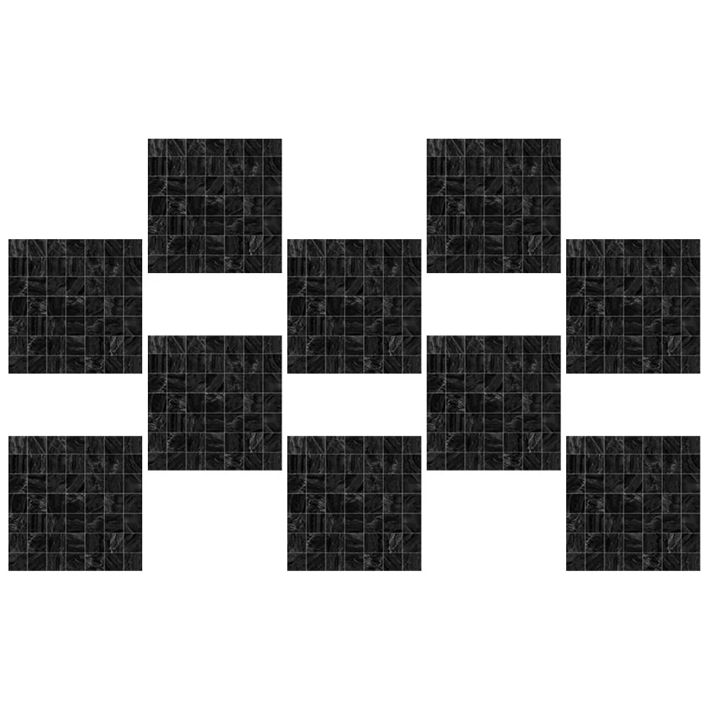 

10pcs Wall Tiles Stickers Kitchen Backsplash Tiles Square Tiles Bathroom Decorative Tiles