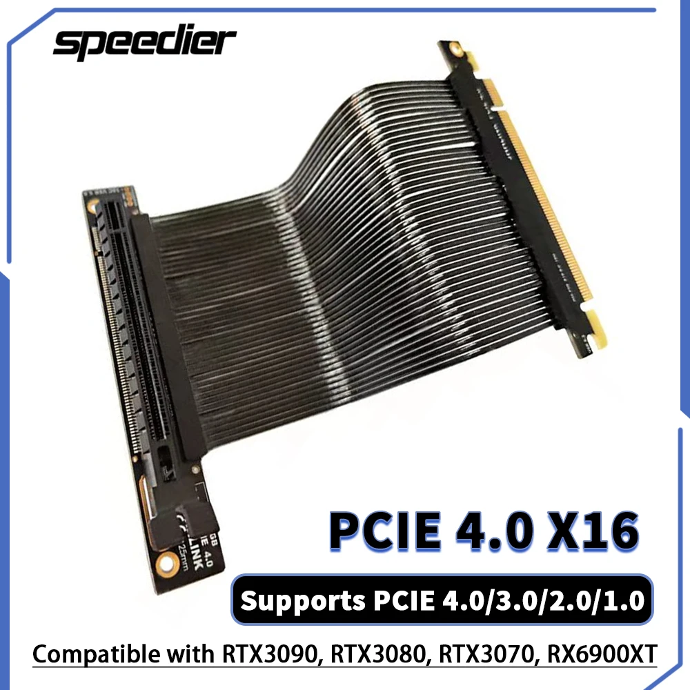 Прямоугольный-кабель-pci-express-4-0-riser-x16-поддерживает-pcie-40-30-20-10-совместим-с-rtx3090-rtx3080-rtx3070-rx6900xt