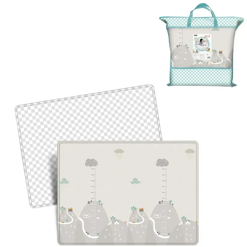 Non-Toxic Foldable Baby Play Mat Educational Children's Carpet in the Nursery Climbing Pad Kids Rug Activitys Games Toys 180*200