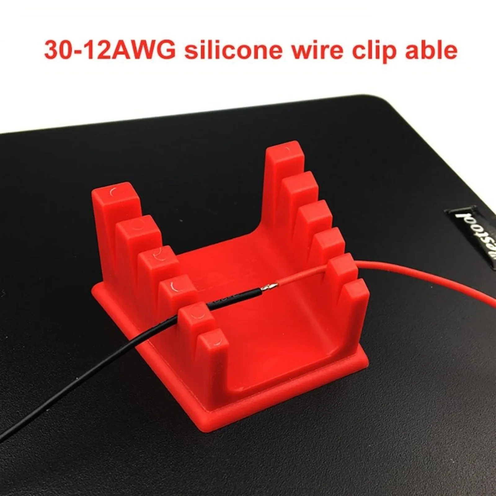 Welding Soldering Station Wire Clamp Bracket Workbench ABS Soldering Station Clamp Cable Retaining Clip