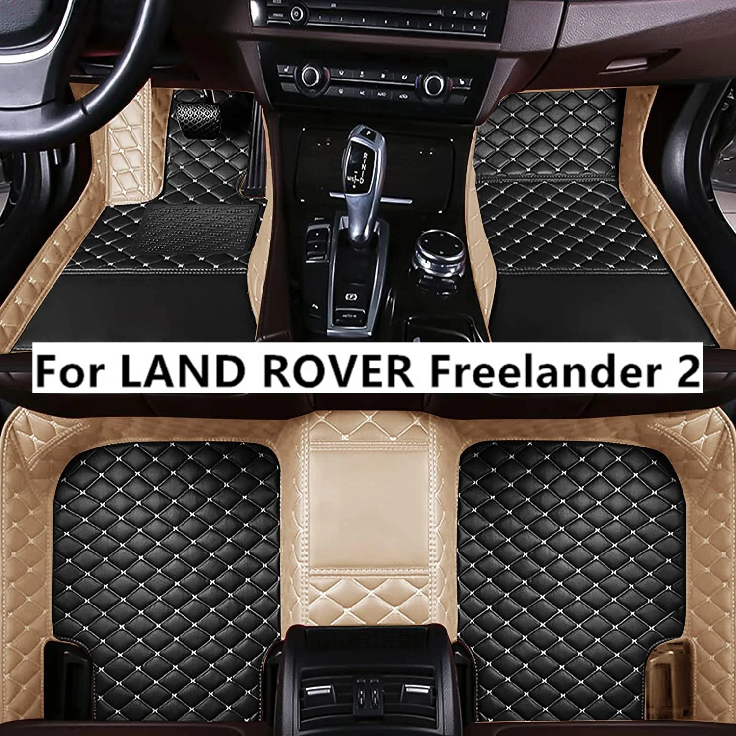 

Подходящие цвета автомобильные коврики на заказ для LAND ROVER Freelander 2 2010-2015 года, автомобильные коврики, Аксессуары для ног