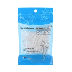 Dental Floss Picks & Interdental Cleaning Tool Set - Oral Hygiene Essentials, 50/100 Pieces (50 bags)