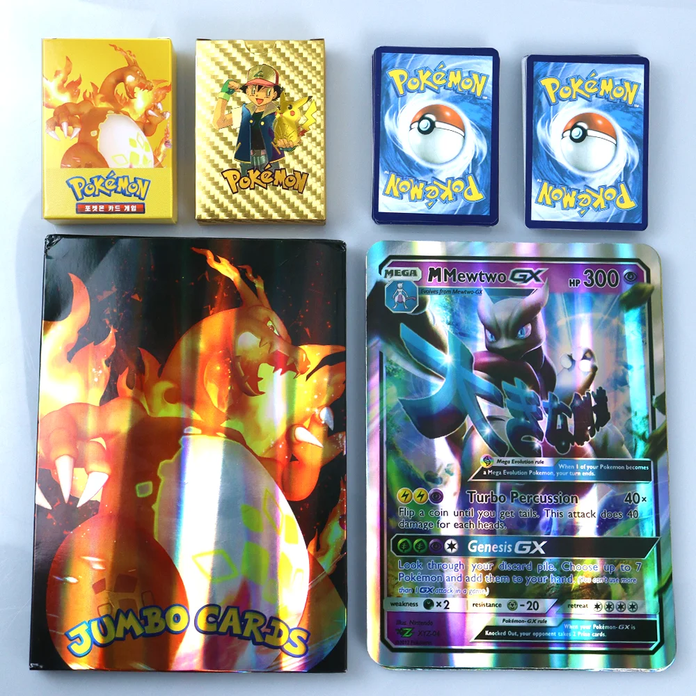 Carta Pokemon Jumbo Ho-oh Gx Rainbow (pt) Original + Brindes