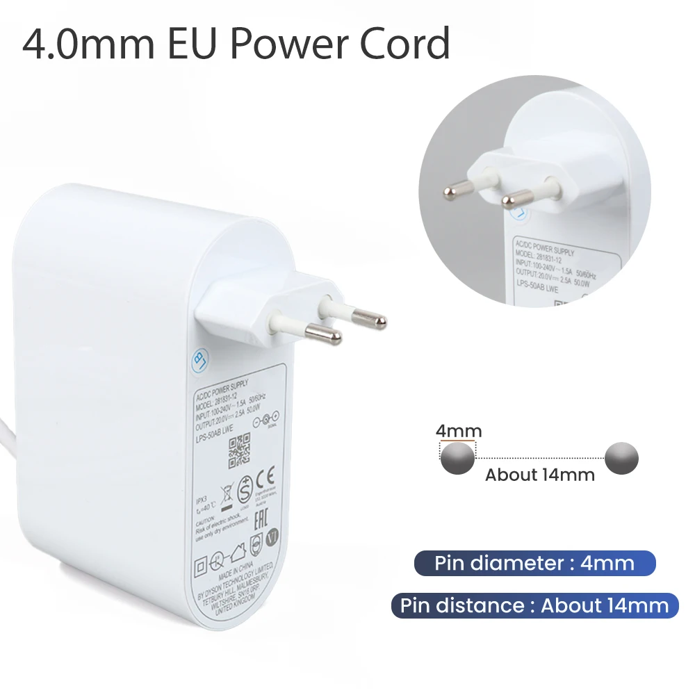 なお様 Dyson空気清浄機用電源アダプターの交換、EU de kr、dysonbp01