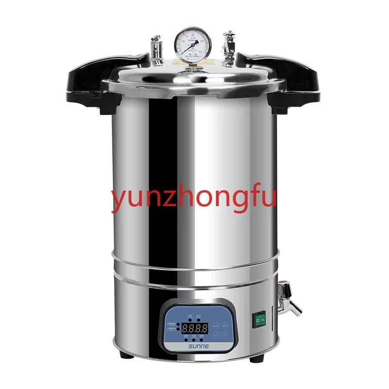 

Suitable for Stainless Steel Portable High Pressure Sterilization Pot Laboratory Sterilizing Pan Steam