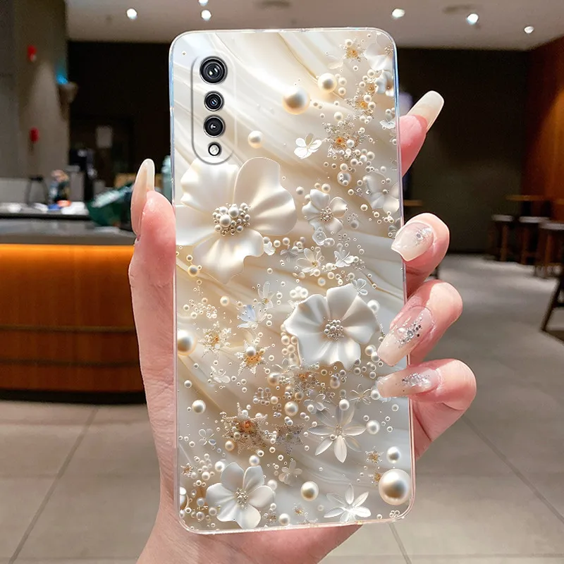 Elegant Butterfly Bow Transparent Soft TPU Phone Case - Protective Thin Silicone Cover