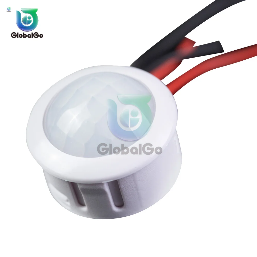 자동 센서 조명 스위치 LED 인체 모션 센서, 적외선 PIR 프로브, LED 바디 모션 센서