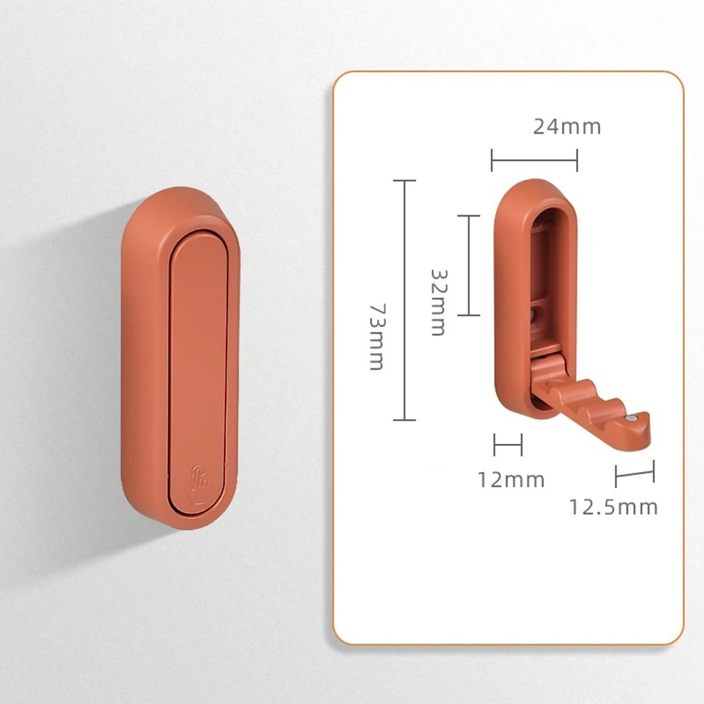 1pcs Folding Wall Hooks Bathroom Clothing Multi-Purpose Towel Hanger for Bathroom Kitchen Home