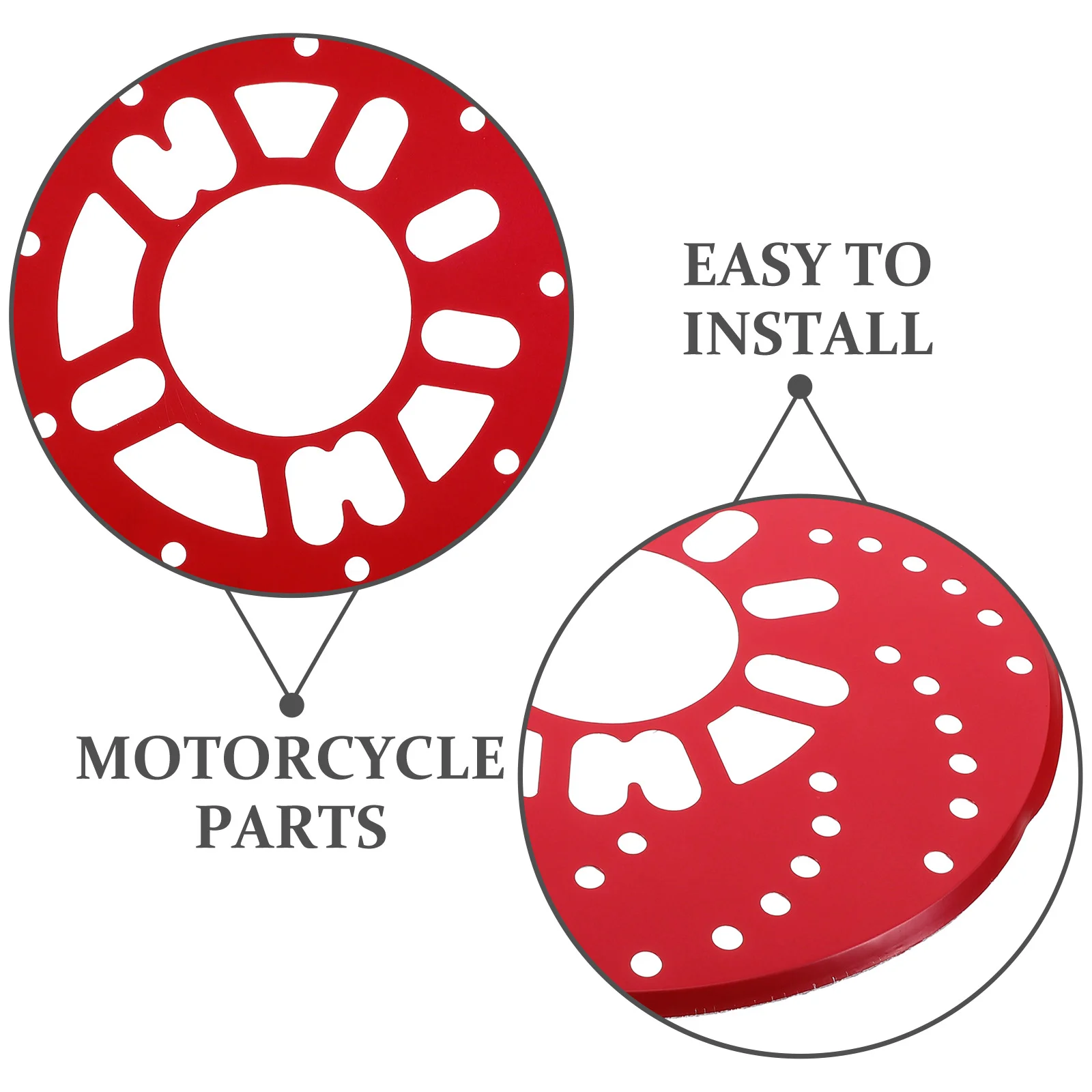 Brake Disc Decorative Piece Replacement Auto Drum Cover for Car Accessory Parts Hubcaps The