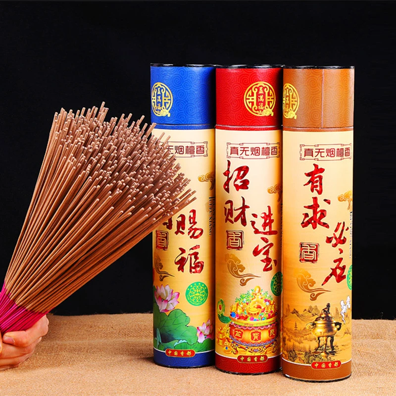 450g Smokeless Buddhist Incense Sticks Bulk Guanyin God of Wealth