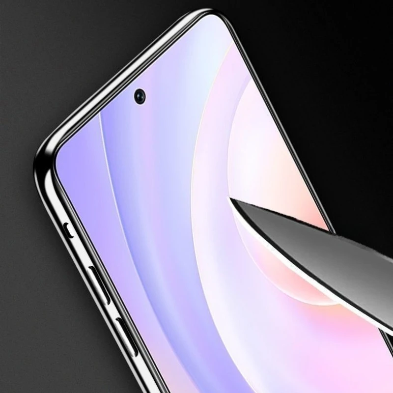 Matte Anti-Blue Tempered Glass Screen Protector with Design - Enhanced Protection Film