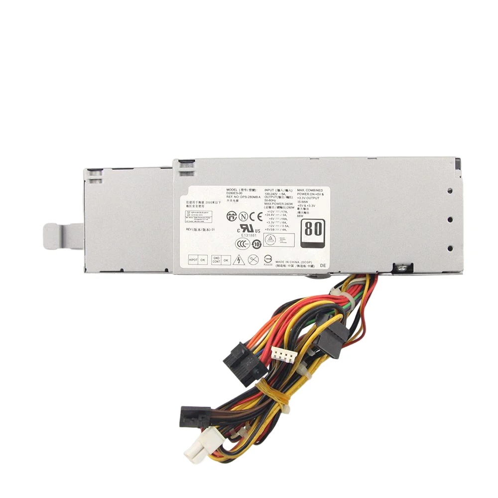 For Dell Optiplex Xe Sff Power Supply Y738p D499r Y738p L280e01 280w