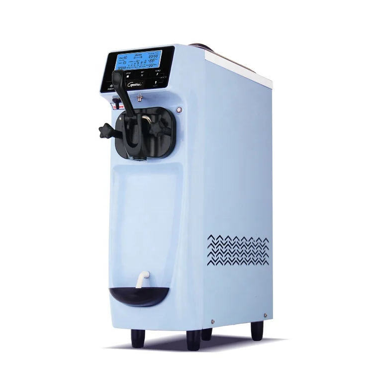 Комерційна машина для виготовлення морозива. Міні-машина для м’якого морозива. Використовуйте в магазині десертів для холодного десерту