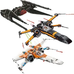 Blocs de construction Lepining, avion de chasse, avion de chasse, Star Wars 2020, 75102, 75149, 75211, nouveau, en stock 