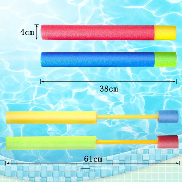 Water Gun Kid Summer Big Powerful EVA Foam Squirt Beach Toys Outdoor Pool Watergun Children Cannon Straight Shoot Toy Adult Gift 2
