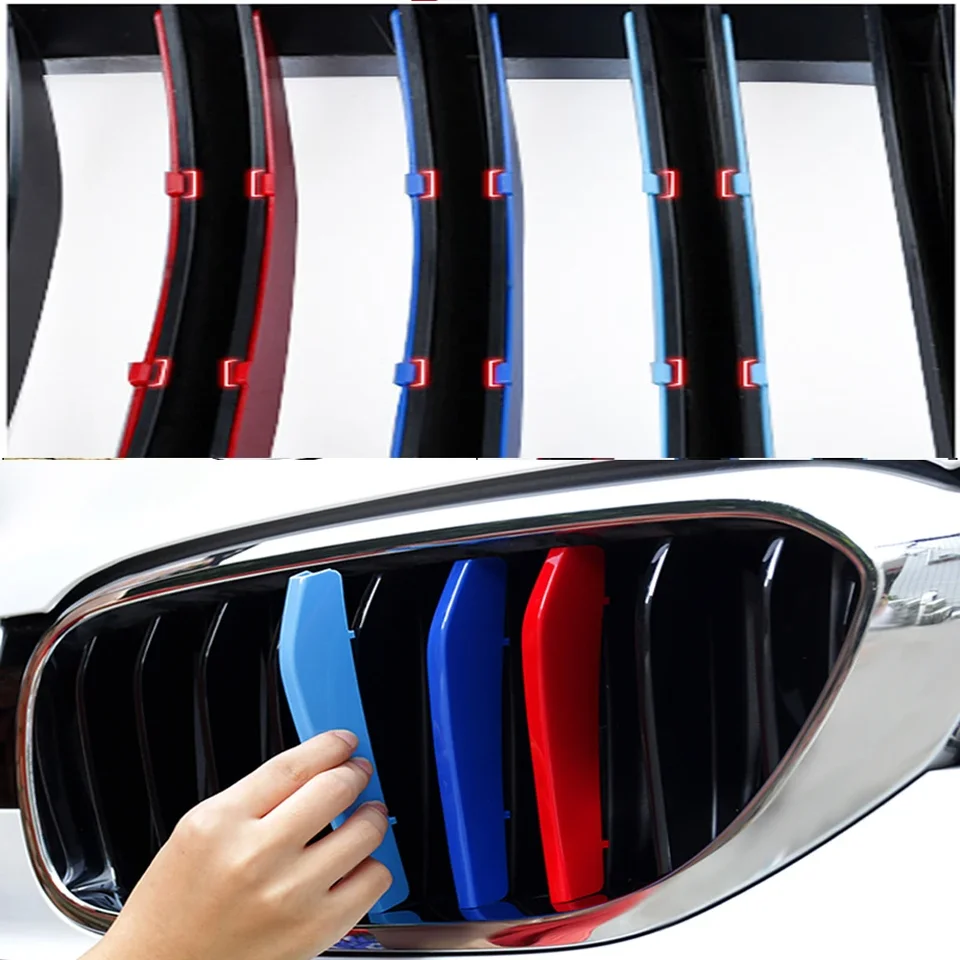 VISLONE Frontgrill Mesh F45 Schwarz Ersatz für BMW 2er 5-sitzigen Active Tourer & 7-sitzigen F46 Gran Tourer Frontstoßstangengrill 2015-2017