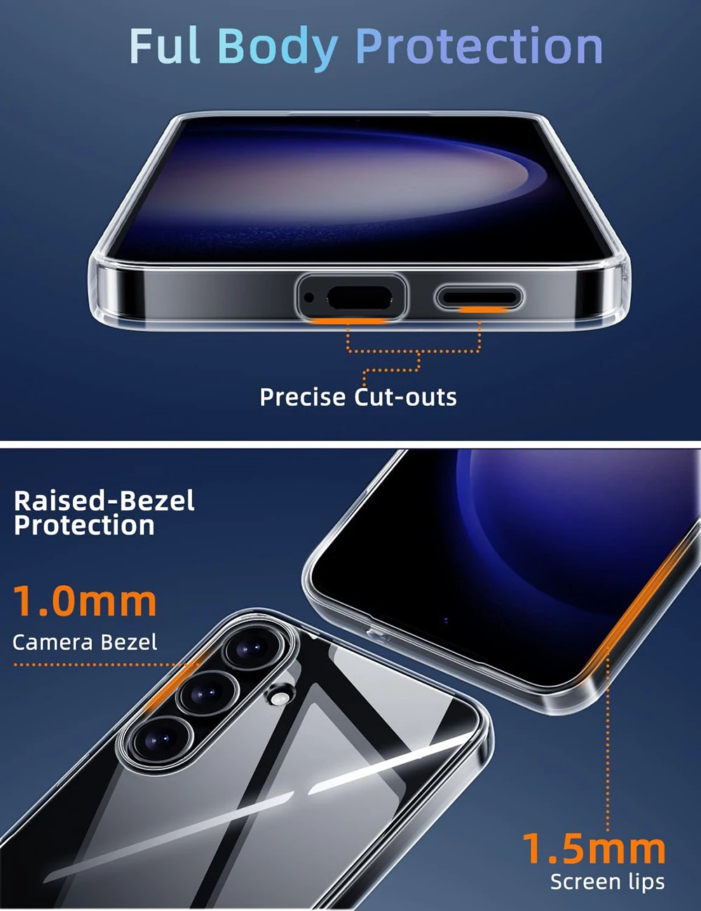 Ultra Thin Transparent Soft Silicone Case - Clear Protective Shell