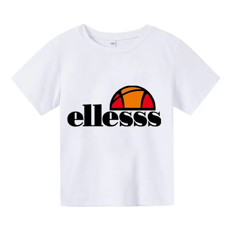thumbnail image 1 of Camiseta de verano para niños y niñas de 2 a 14 años, de manga corta, ropa informal estampada, camisetas para niños, 1 of 5