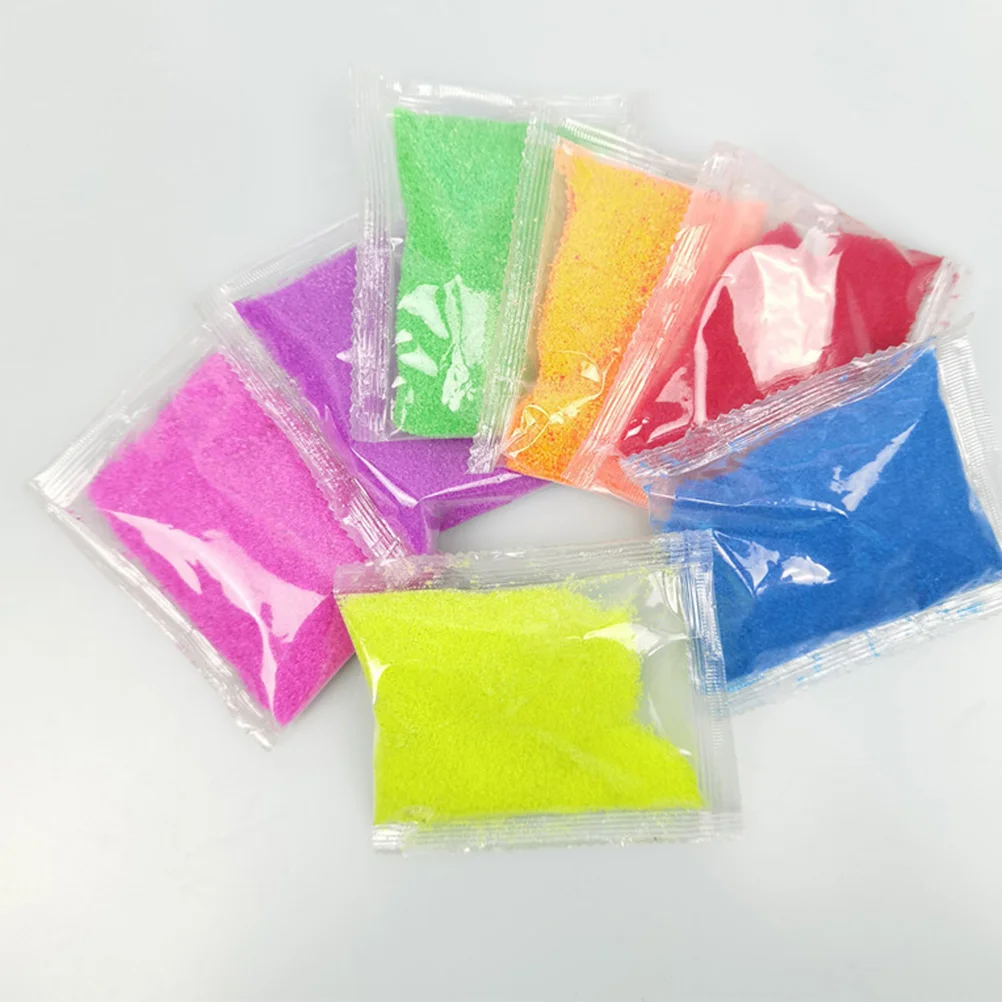 7 Packs Beach Play Kit Outdoor Sand Toy Toys Hydrophobic Sands for Toddler 2