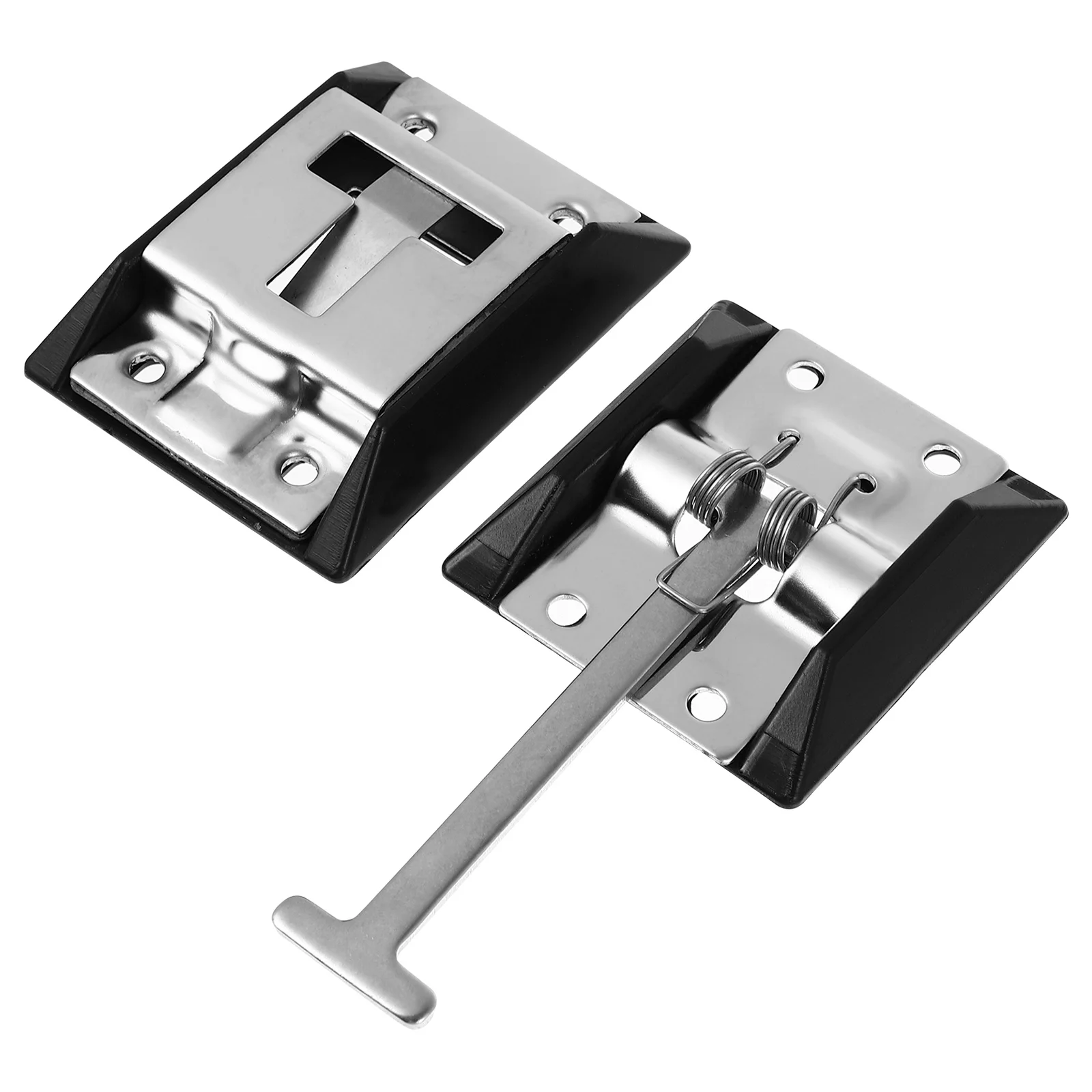 

Metal T-Style Entry Door Catch Holder For RV Camper Trailer Supplies (Stainless Steel / Carbon Steel With Zinc Coating )