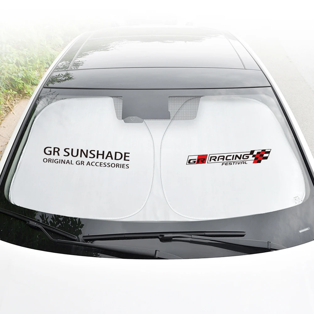CarWindshieldSunshadeCoverAutoAccessoriesForTOYOTAGRYarisSportGazooRacingCorolla