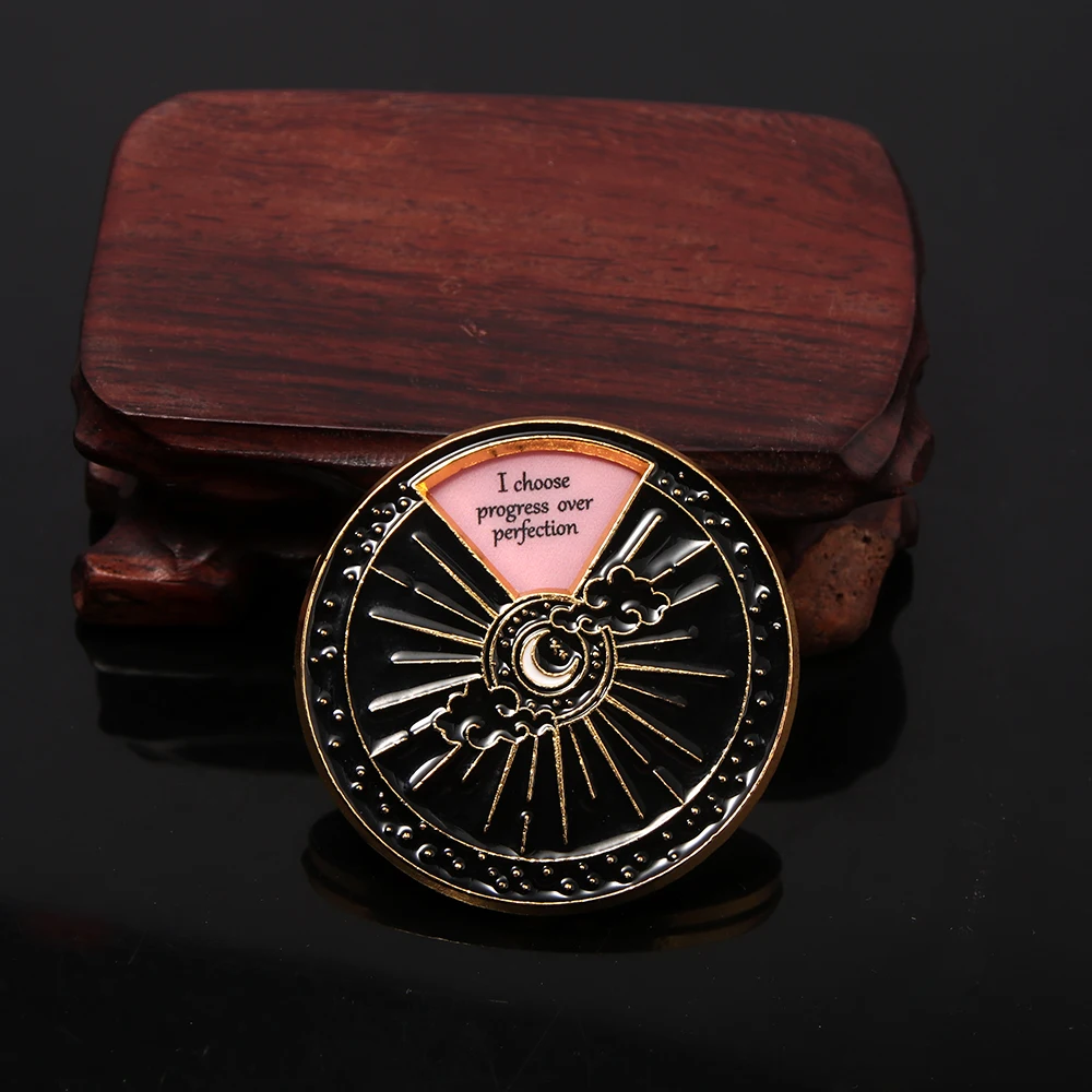 Bold Stations Spinner Spinner Smalto Spille Creative Interactive Wheel Badge Spille Per Gli Amici Zaino Gioielli Estetici Regalo