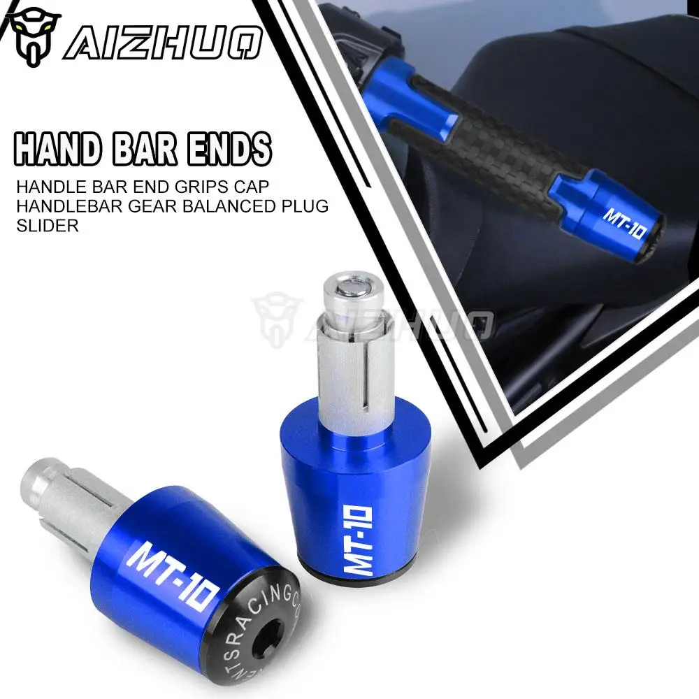 

For Yamaha MT10-SP 2016-2022 MT-10 2021 2020 2019 2018 2017 MT 10 SP Motorcycle Handlebar Plug Caps Slider Handle Bar End Cap