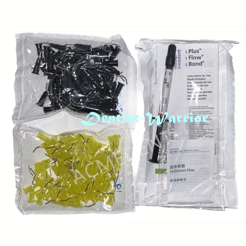 

Dental Composite Resin Light Curing A3 Te-Econom Flow Optrasculpt Dispensing Tips Flowable Needle