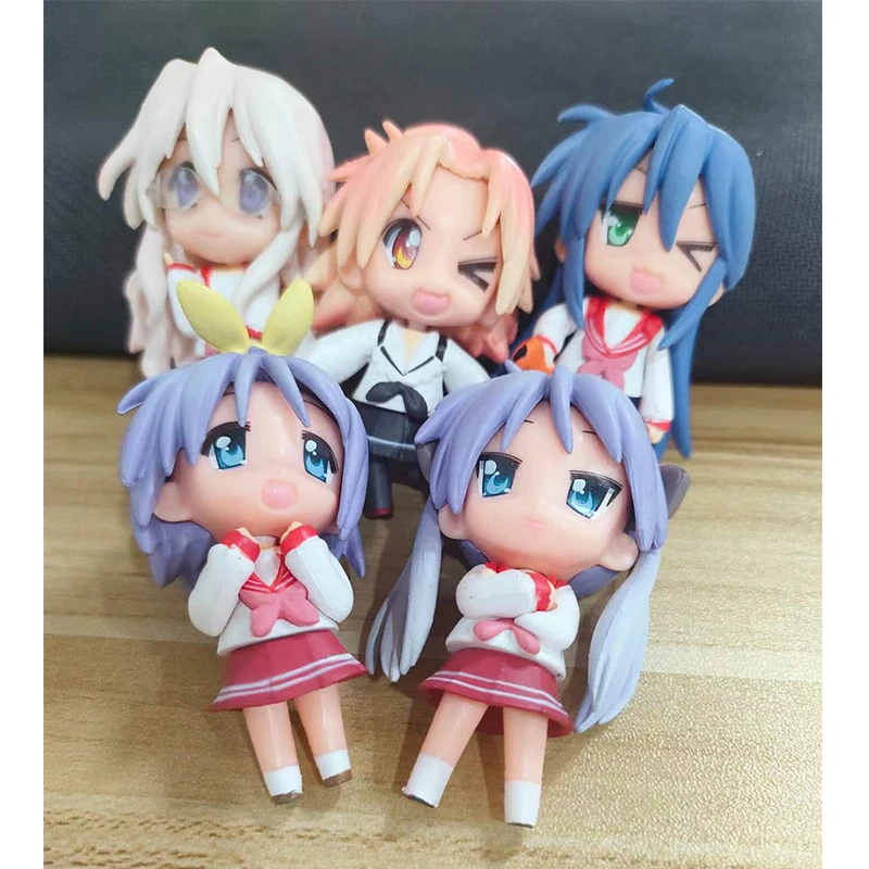 Lucky Star Dolls Izumi Konata Hiiragi Kagami Tsukasa Toys Anime Action lucky-star-dolls-izumi-konata-hiiragi-kagami-tsukasa-toys-anime-action