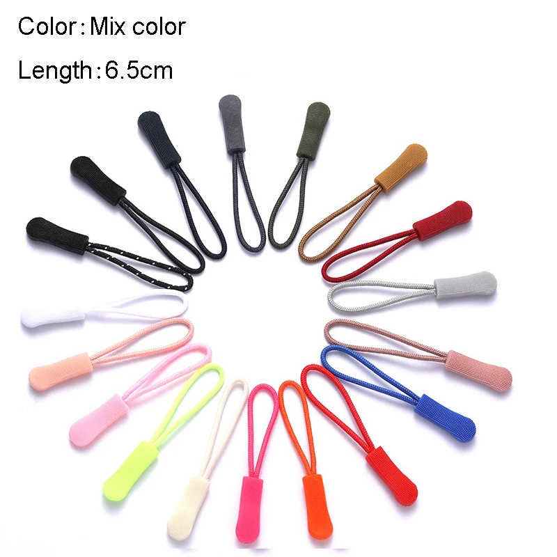 Zipper Pull Replacement Clips - Durable Zip Cord Repair