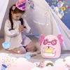 Glow Guards Axolotl Doll Toys Pink Soft Throw Pillows Sleeping Stuffed Animals Doll Cake Celebration Birthday Gift for Girls 6