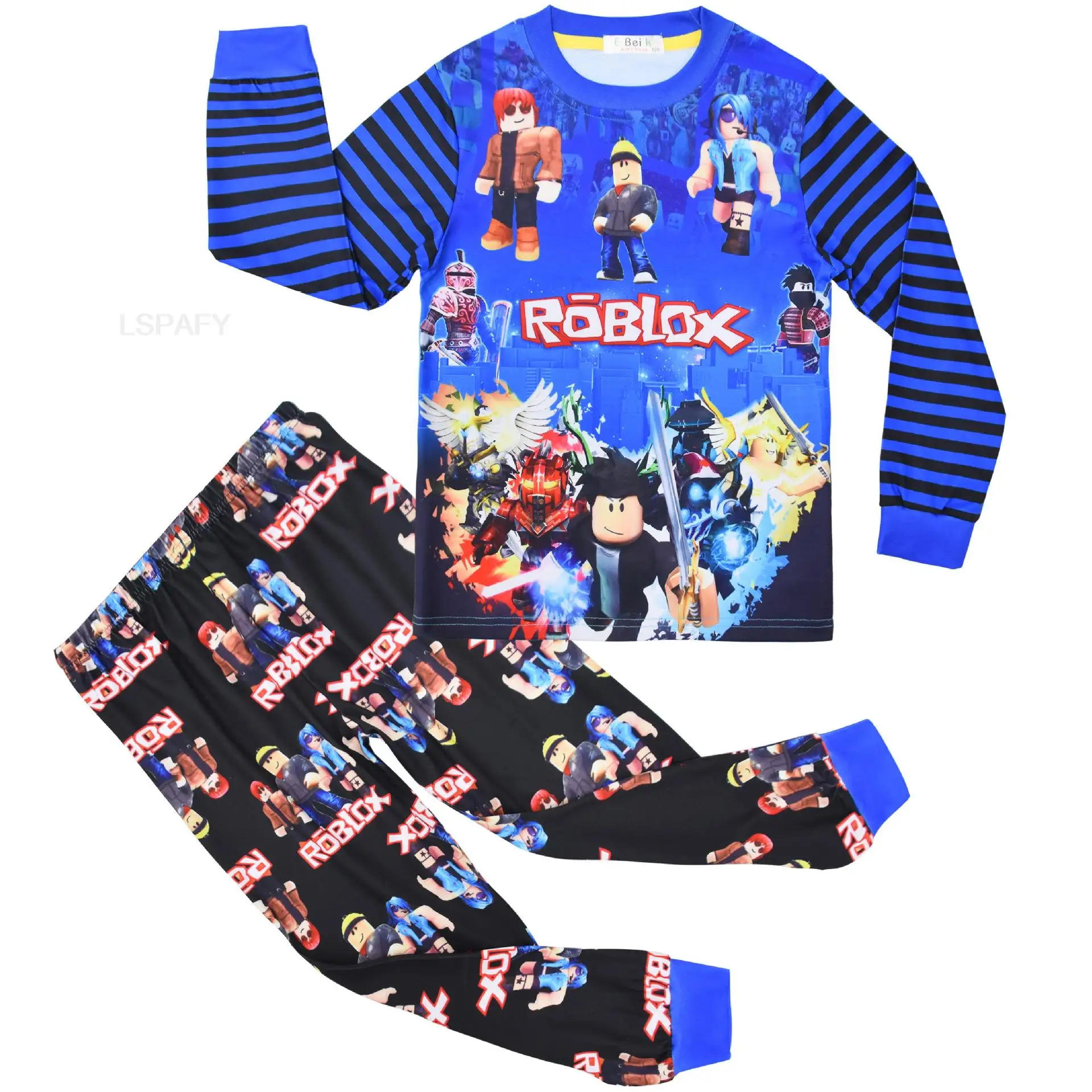 ROBLOX Boys Pajamas Kids Sleepwear Pyjamas Toddler Girls Clothing