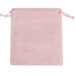 High - Quality Velvet Drawstring Gift Bags - Set of 10 Luxury Jewelry and Party Pouches - 5x7cm (5pink)