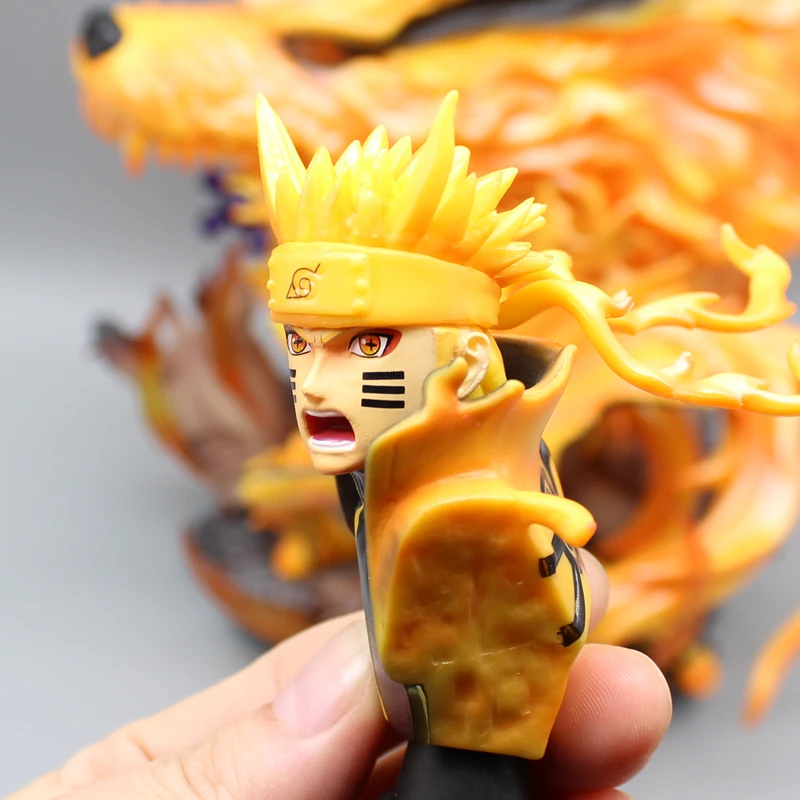 Figurine Naruto Uzumaki - Fusion avec Kyuubi Kurama